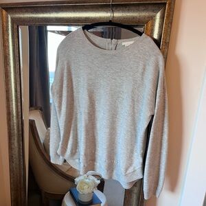 H&M curved hem sweater